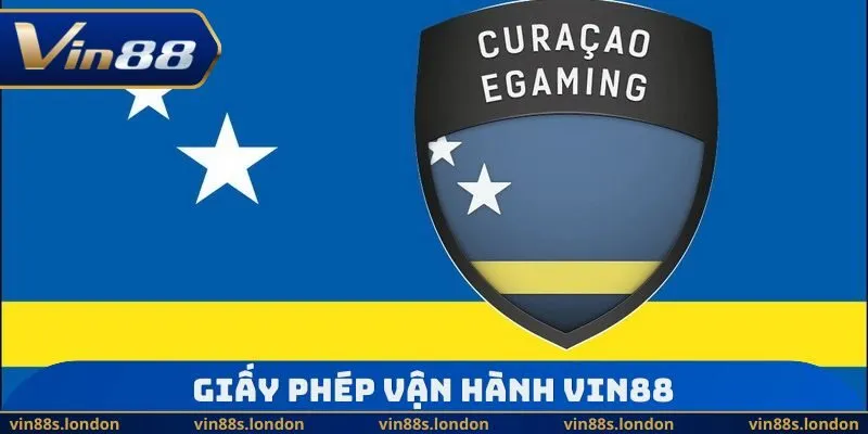 Giấy phép vận hành VIN88